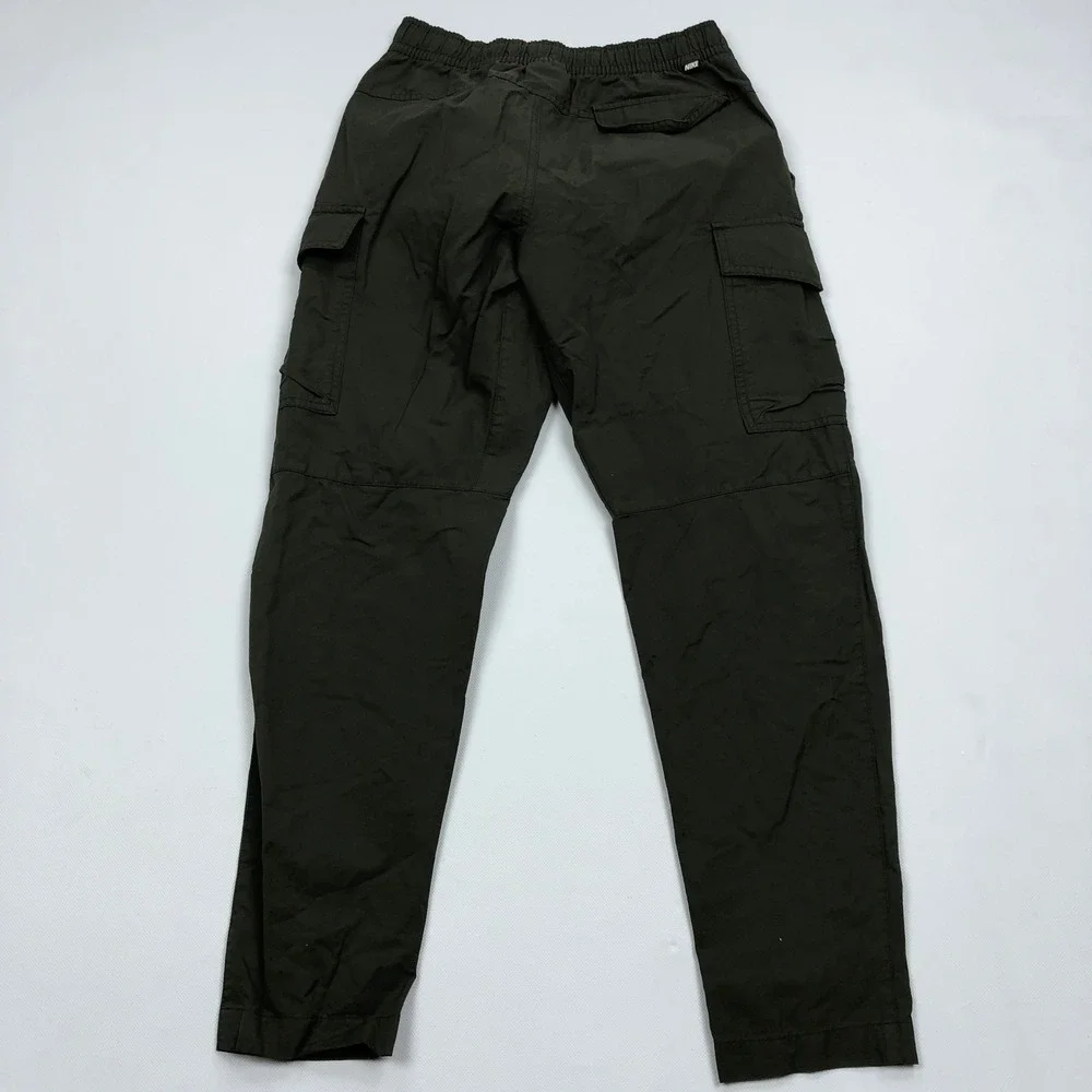 Nike Sportswear Woven Unlined Utility Cargo Pants Olive Green Mens Small DD5207